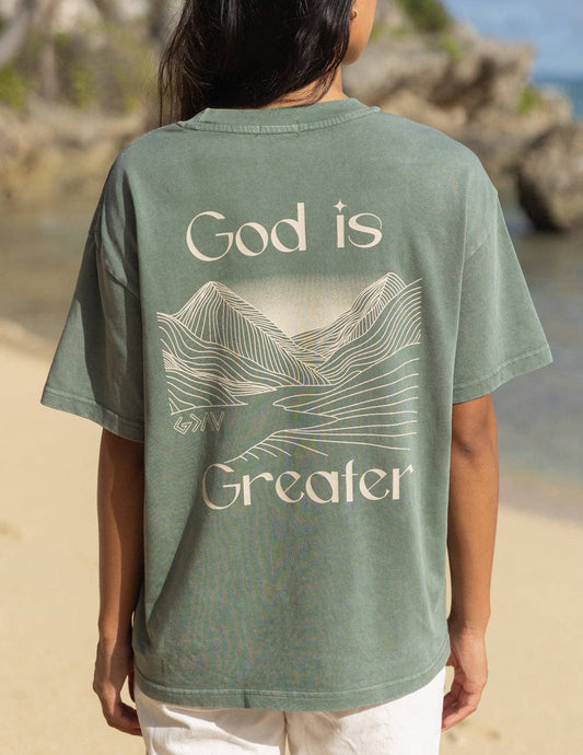 God Is Greater Unisex Tee: M