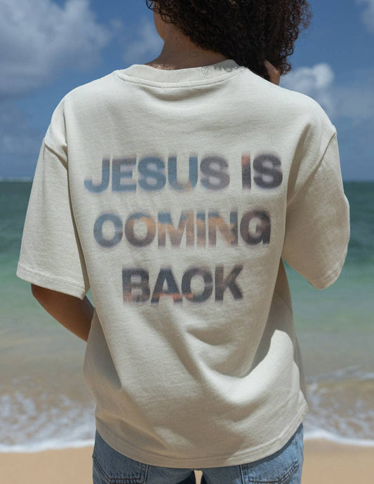 Jesus Is Coming Back Heavyweight Tee: 2XL